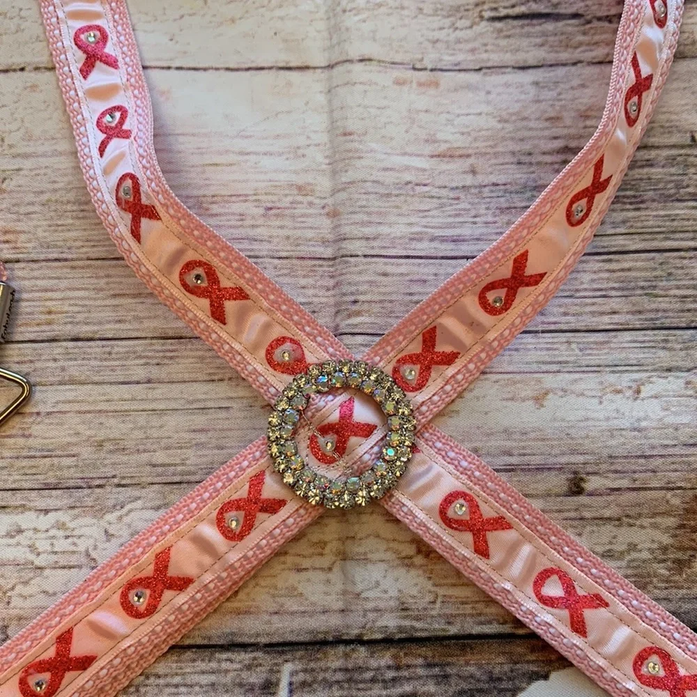 Dog Leashes/Collar Bundle • Breast Cancer Awareness💕